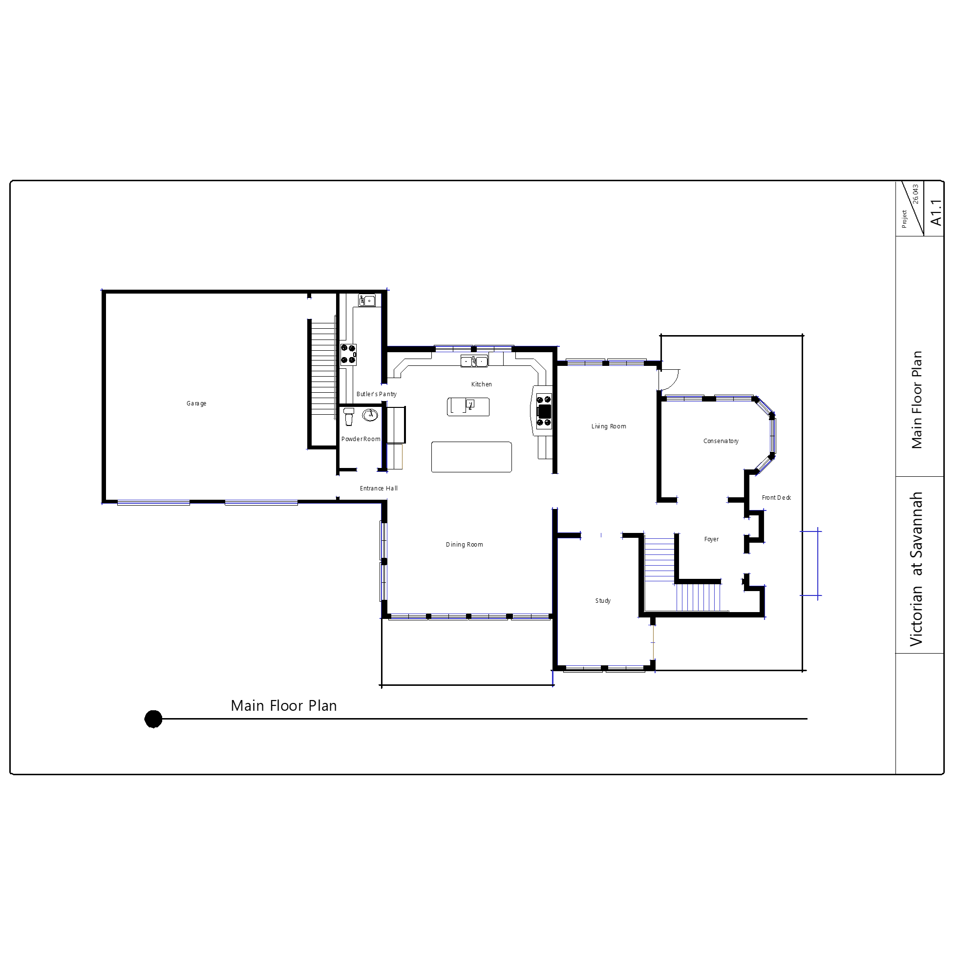 Main floor plan
